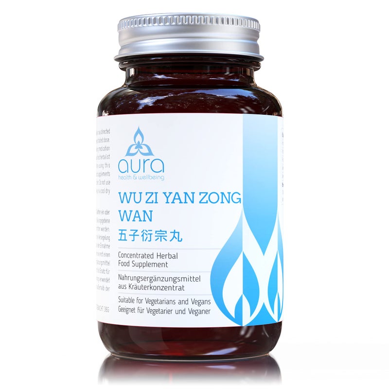 Wu Zi Yan Zong Wan äº”å­è¡å®—ä¸¸ (Dodder Seeds & Goji Berries), 5:1 Concentration Ratio, 4-9x More Concentrated Than Other Brands, Vegan Friendly, Gluten-Free, Non-GMO, Authentic Natural Herbs, 60 Tablets